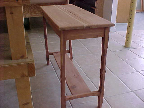 Cedar table 4