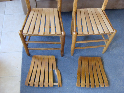 Chair slats 1