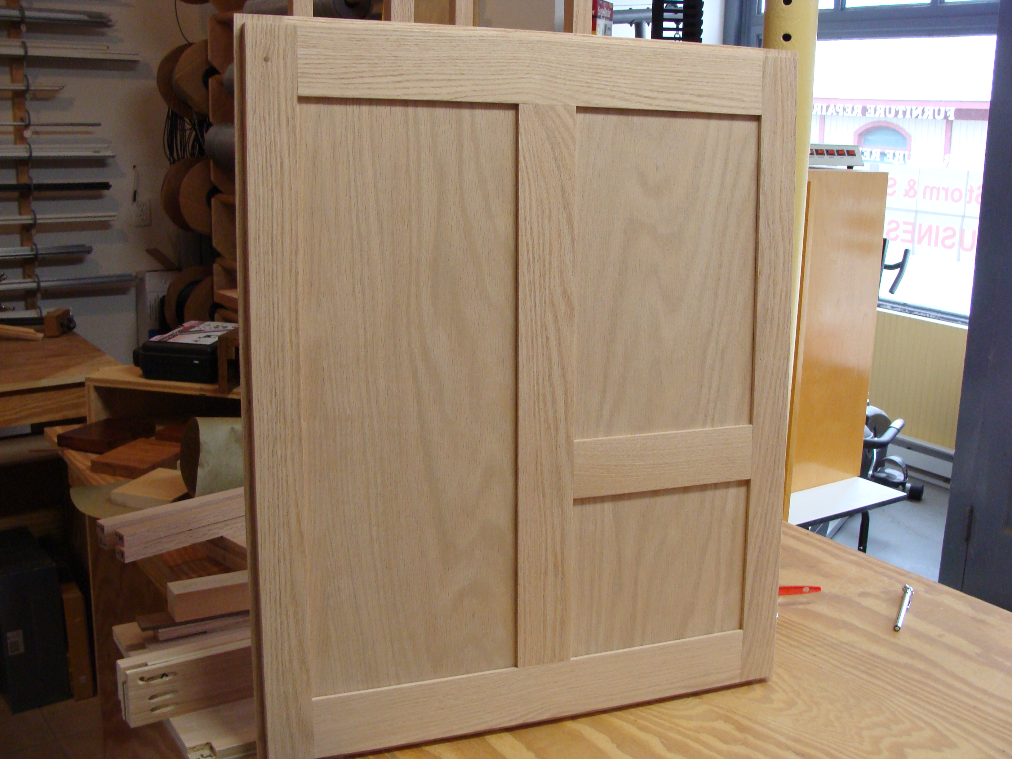 Rear Of The 3 Faux Door
